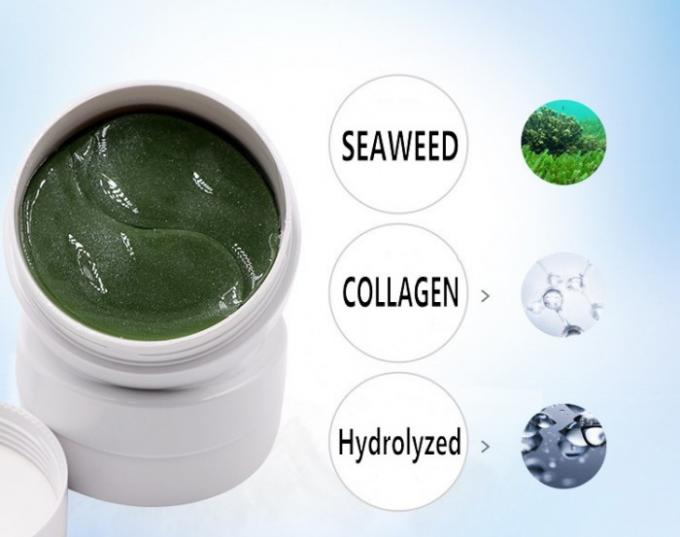 Гидрогель затягивая кормить морской водоросли коллагена маски заплаты глаза кристаллический зеленый
