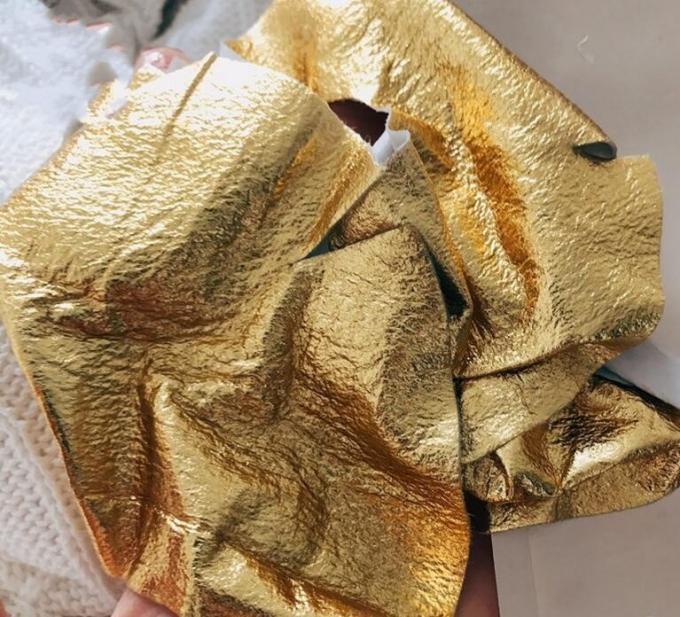 Анти- маска сусального золота морщинки 24К, Моистуризинг лицевой щиток гермошлема для шрамов угорь и маслообразная кожа