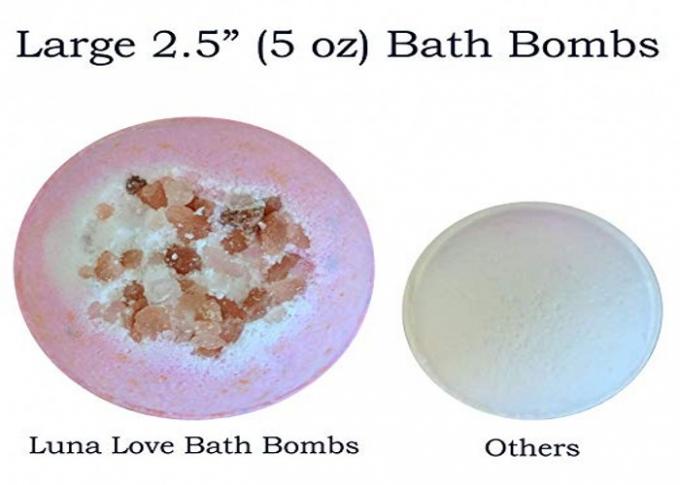 12 дополнительных больших бомбы ванны Веган 5 Оз для женщин, мамы, девушек, подростка